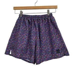 Vintage 90s InSport Purple Athletic Running Shorts Size Medium Elastic Waist
